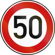Speed Limit 50