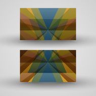 Vector business-card set for your design N177