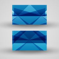Vector business-card set for your design N178