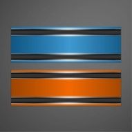 Set of Colorful Horizontal Banners N2
