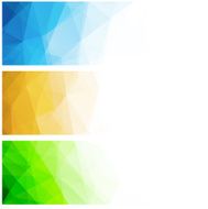 Abstract geometric polygonal background N21