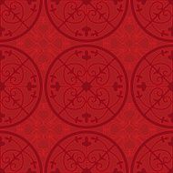 Chinese traditional auspicious flower pattern
