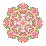 Round decorative ornament