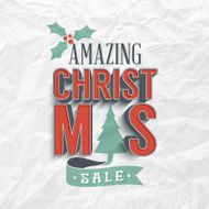 Christmas sale label N10