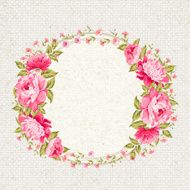 Painted flowers