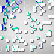 Abstract shapes background N253