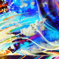 Abstract Watercolor Texture N18