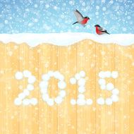 New Year&#039;s background 2015