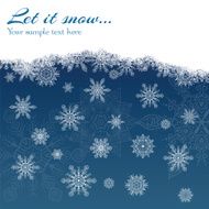winter snow background