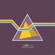 Abstract background with triangles N32