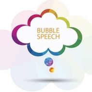 Geometric bubble speech