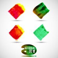 vector brush strokes collection