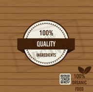 Eco Organic food Stamps - Illustration N5
