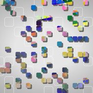 Abstract shapes background N259