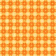 Decorative texture with an orange pattern on a light background