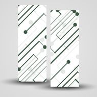 Vector banner set for your design N102