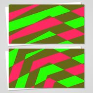 Vector business-card set for your design N191