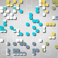 Abstract shapes background N264