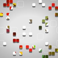 Abstract shapes background N265