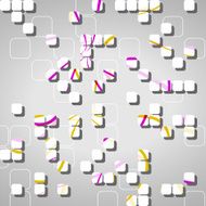 Abstract shapes background N266