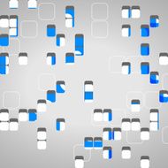 Abstract shapes background N268