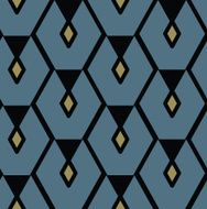 Bright rhythmic textured endless pattern stripy continuous N4