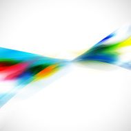 abstract motion colorful brush paint style background vector illustration