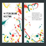 Watercolor vector background N25