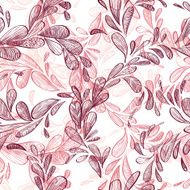 pink flowers seamless pattern N4