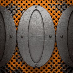 Old metal background N577
