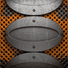 Old metal background N579