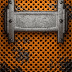 Old metal background N586