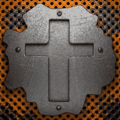 Old metal background N591