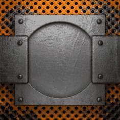 Old metal background N604