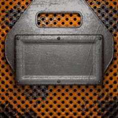 Old metal background N609
