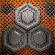 Old metal background N612
