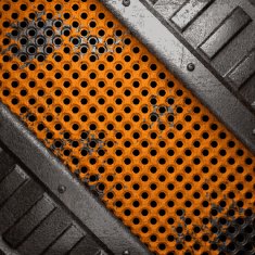 Old metal background N614