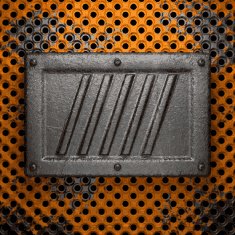Old metal background N619