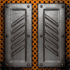 Old metal background N622
