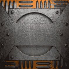 Old metal background N648
