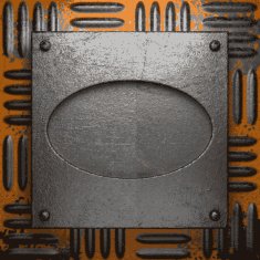 Old metal background N651
