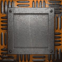 Old metal background N653