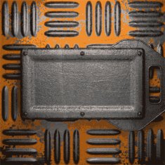 Old metal background N655