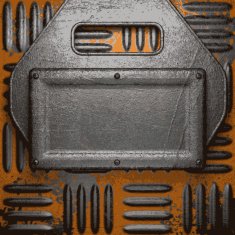 Old metal background N656