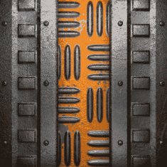 Old metal background N662