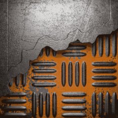 Old metal background N666