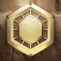 gold and paper background N68