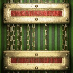 gold on green background N225