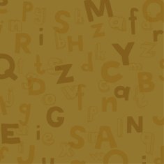 Beige background with scribble letters N2