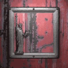 Old metal background N677